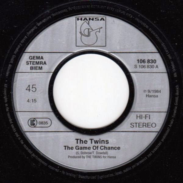The Twins : The Game Of Chance (7", Single)