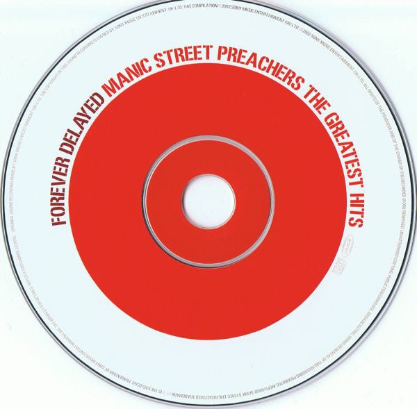 Manic Street Preachers : Forever Delayed - The Greatest Hits (2xCD, Comp, S/Edition)