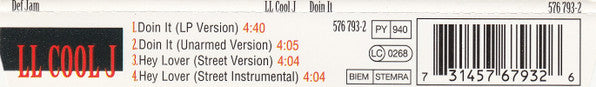 LL Cool J : Doin It (CD, Maxi)