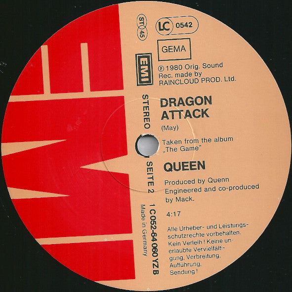 Queen : Another One Bites The Dust (12", Maxi)