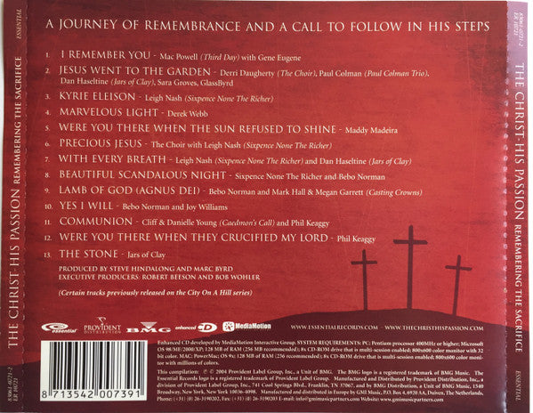 Various : The Christ - His Passion (Remembering The Sacrifice) (CD, Comp, Enh)