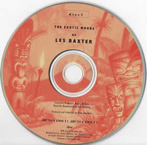 Les Baxter : The Exotic Moods Of Les Baxter (2xCD, Comp, RM)
