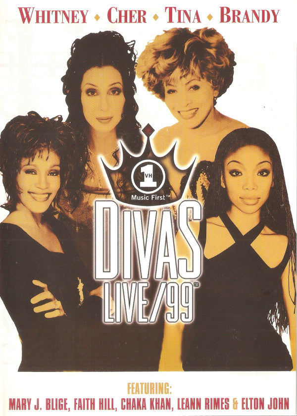 Various : VH1 Divas Live/99  (DVD-V, Multichannel, PAL)