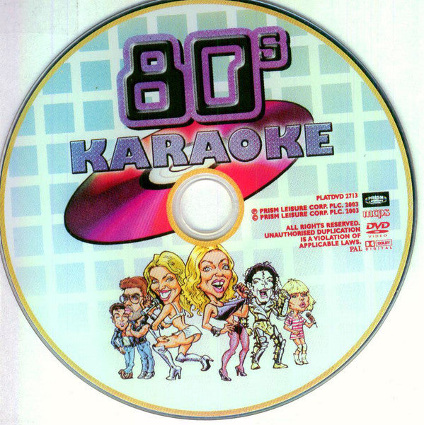 Various : 80s Karaoke (DVD-V, PAL)