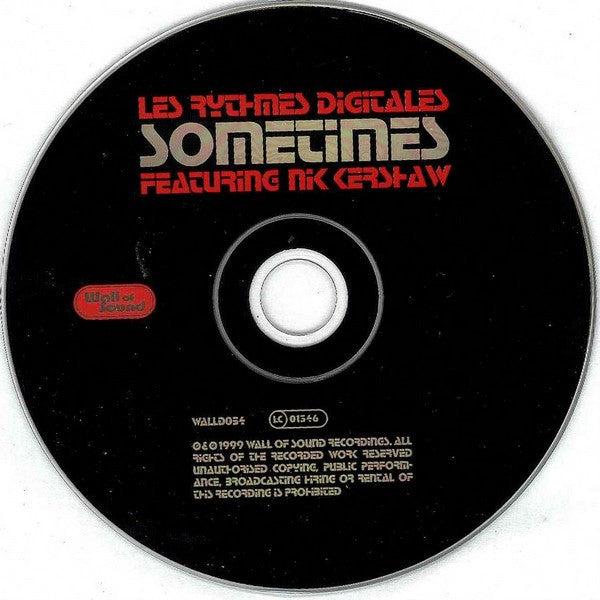 Les Rythmes Digitales : Sometimes (CD, Maxi)