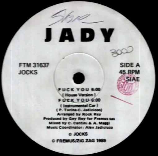 Jady : Fuck You (12")