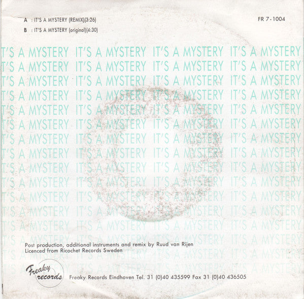 Charlie (3) : It's A Mystery (7", Single)