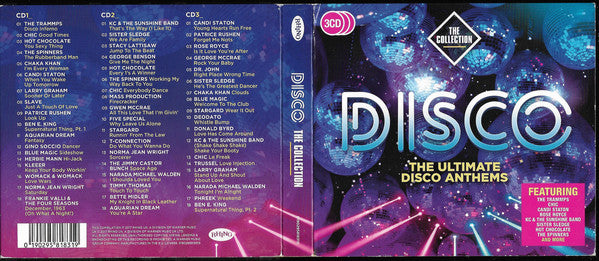 Various : Disco - The Ultimate Disco Anthems (3xCD, Comp)