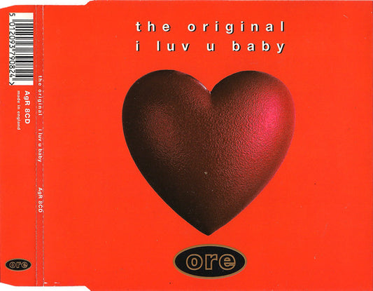 The Original : I Luv U Baby (CD, Single)