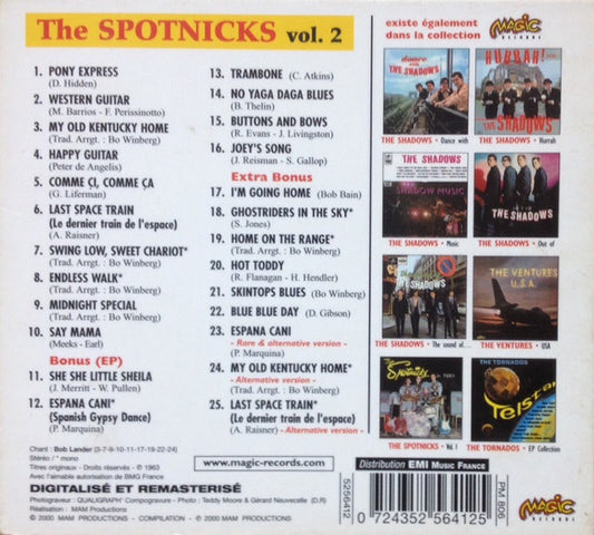 The Spotnicks : Vol. 2 (CD, Comp)