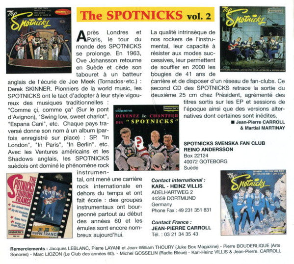 The Spotnicks : Vol. 2 (CD, Comp)