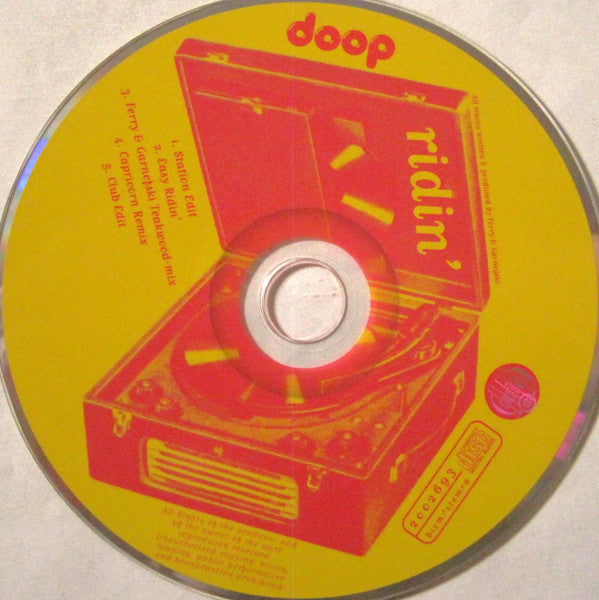 Doop : Ridin' (CD, Maxi)