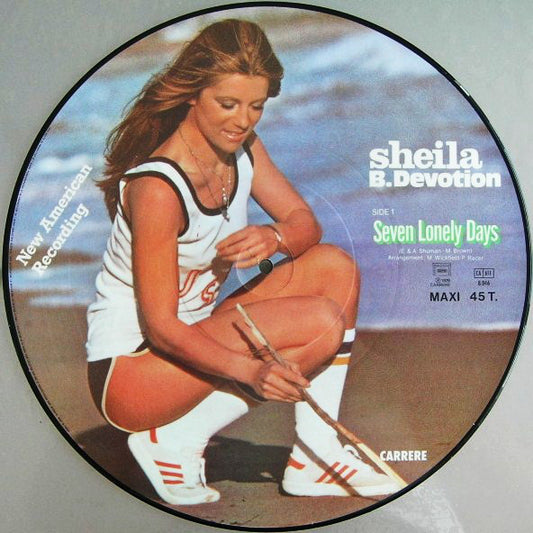 Sheila & B. Devotion : Seven Lonely Days (12", Maxi, Pic)