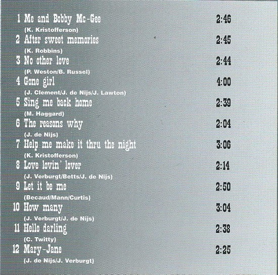 Jack Jersey : Jack Jersey Sings Country (CD, Album, RE)