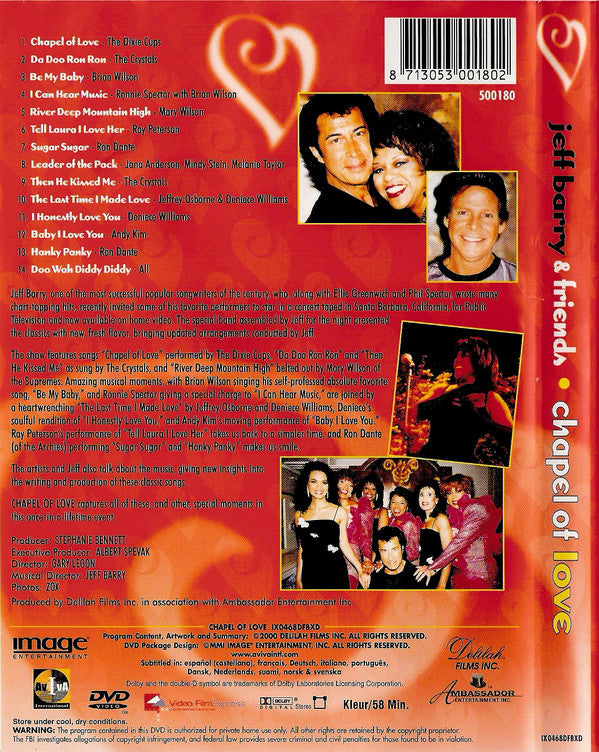 Jeff Barry : Chapel Of Love (DVD-V)