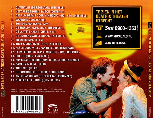 Various : Miss Saigon: Het Nederlandse Castalbum 2011/2012 (CD, Album)