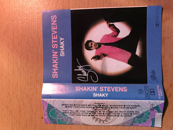 Shakin' Stevens : Shaky (Cass, Club)
