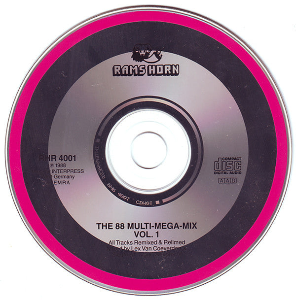 Various : The 88 Multi Mega Mix Vol. 1 (CD, Maxi)