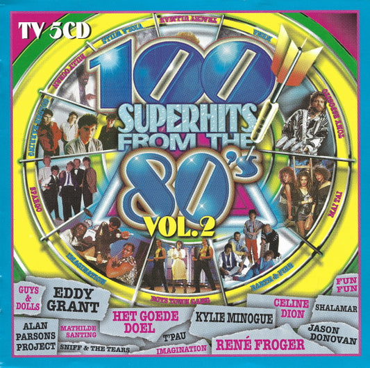 Various : 100 Superhits From The 80's Vol. 2 (5xCD, Comp)