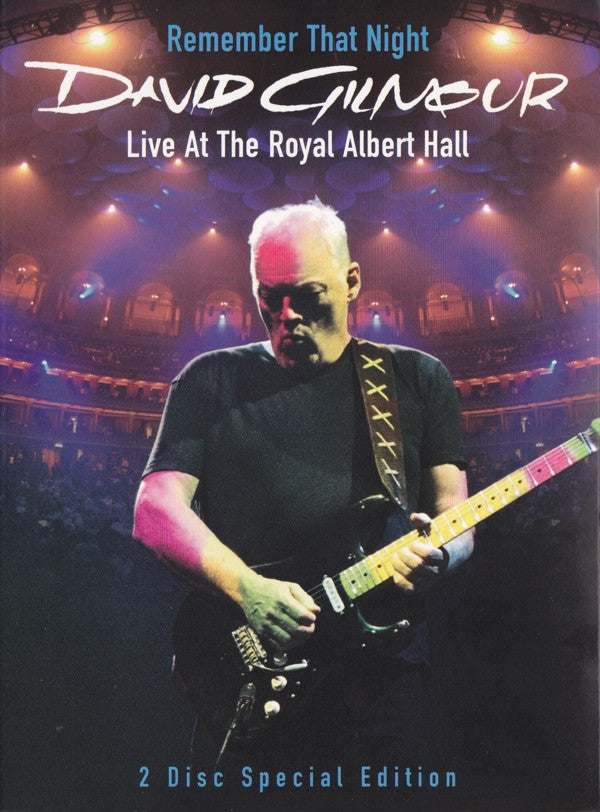 David Gilmour : Remember That Night (Live At The Royal Albert Hall) (2xDVD-V, S/Edition, PAL, Sli)