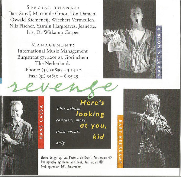 Montezuma's Revenge : Here's Looking At You Kid (CD, Album)