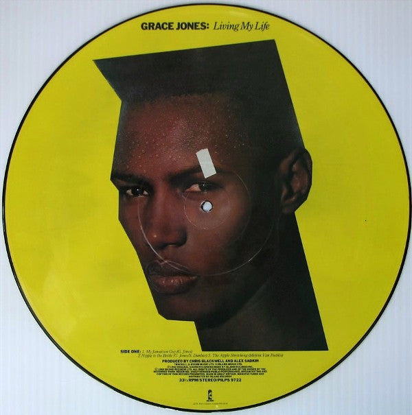 Grace Jones : Living My Life (LP, Album, Ltd, Pic)