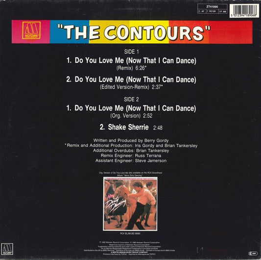 The Contours : Do You Love Me (Now That I Can Dance) (12", Maxi)