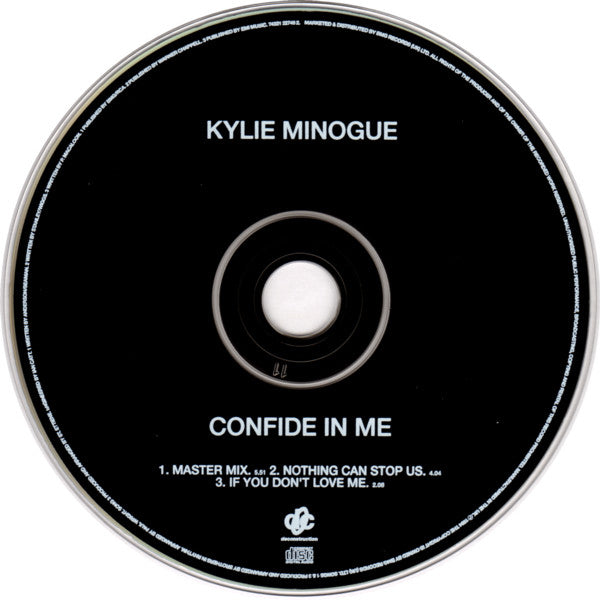 Kylie Minogue : Confide In Me (CD, Single, CD2)