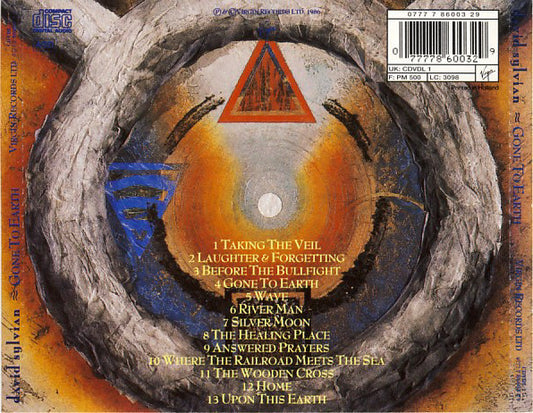 David Sylvian : Gone To Earth (CD, Album, RE, RP)