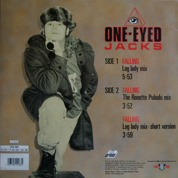 One-Eyed Jacks : Falling (The Twin Peaks Dance Mixes) (12", Single)
