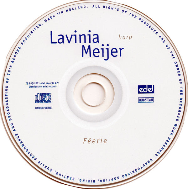 Lavinia Meijer : Féerie (CD, Album)