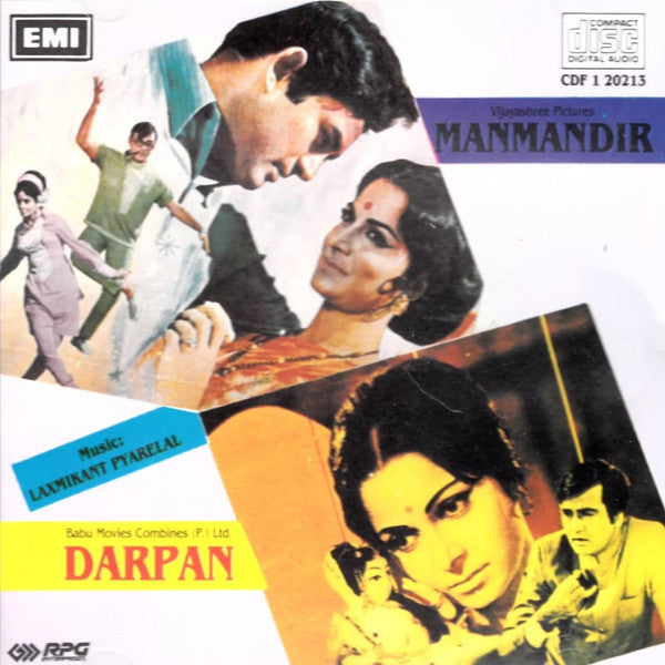 Laxmikant-Pyarelal : Manmandir / Darpan (CD, Comp)