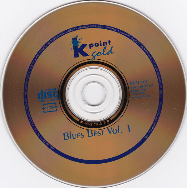 Various : Blues Best Vol. 1 (CD, Comp, Gol)