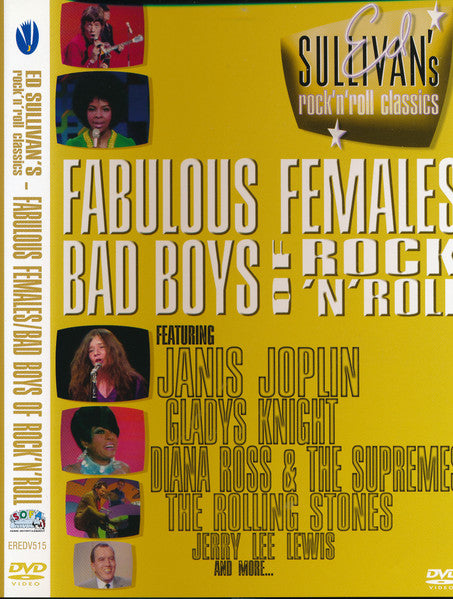 Various : Fabulous Females / Bad Boys Of Rock 'N' Roll (DVD-V, PAL)