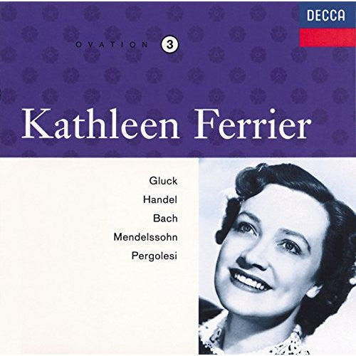 Kathleen Ferrier, Christoph Willibald Gluck, Georg Friedrich Händel, Johann Sebastian Bach, Felix Mendelssohn-Bartholdy, Giovanni Battista Pergolesi : Gluck, Handel, Bach, Mendelssohn, Pergolesi (CD, Album, Mono, RM)