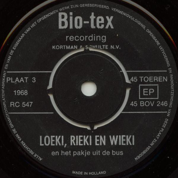 Unknown Artist : Loeki, Rieki En Wieki - Plaat 3 (7", EP, Mono)