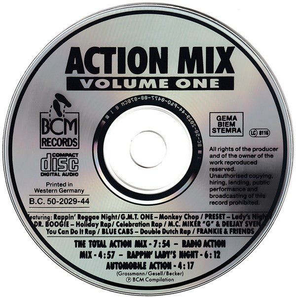 Various : Action Mix Volume One (CD, Maxi)