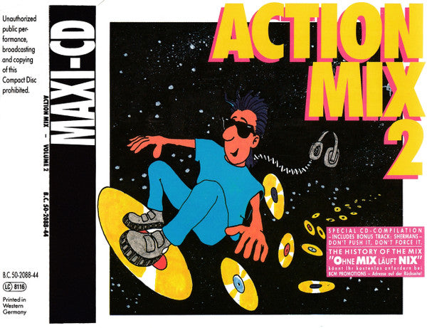 Various : Action Mix Volume Two (CD, Maxi, P/Mixed)