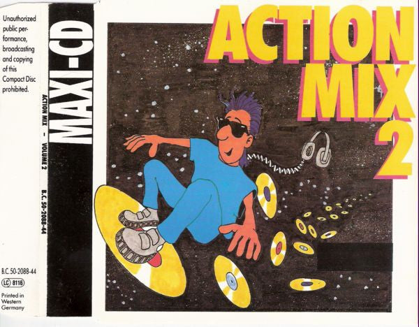 Various : Action Mix Volume Two (CD, Maxi, P/Mixed)