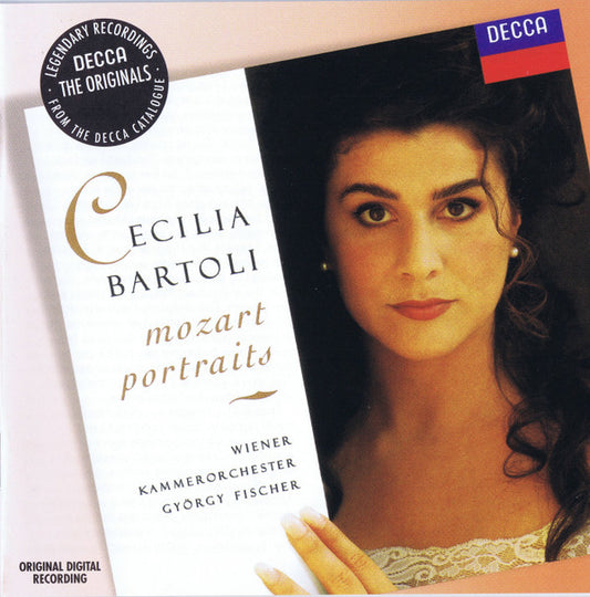 Wolfgang Amadeus Mozart, Cecilia Bartoli, Wiener Kammerorchester, György Fischer : Mozart Portraits (CD, Album, RE)