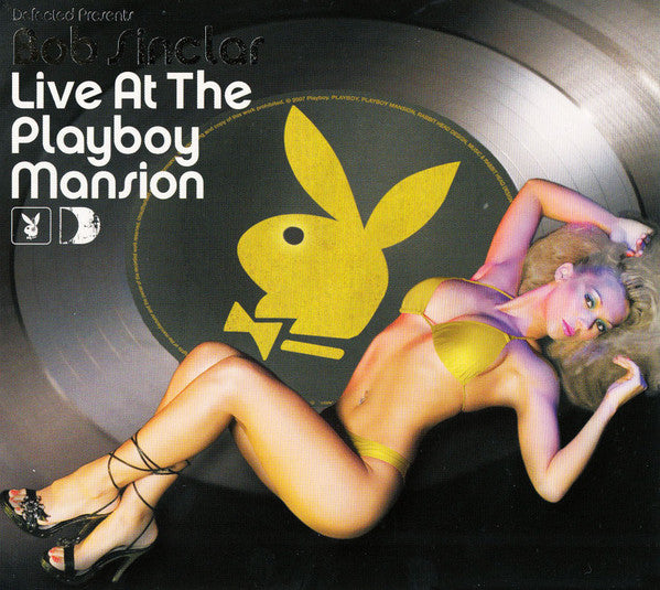 Bob Sinclar : Live At The Playboy Mansion (2xCD, Mixed)
