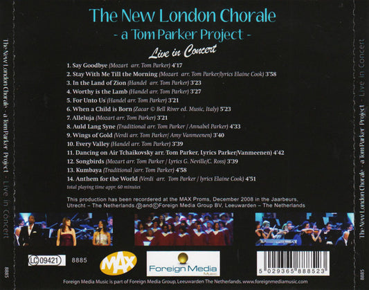 New London Chorale : A Tom Parker Project (Live In Concert) (CD, Album)