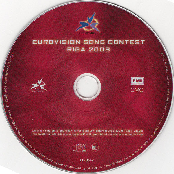 Various : Eurovision Song Contest Riga 2003 (CD, Album, Comp)