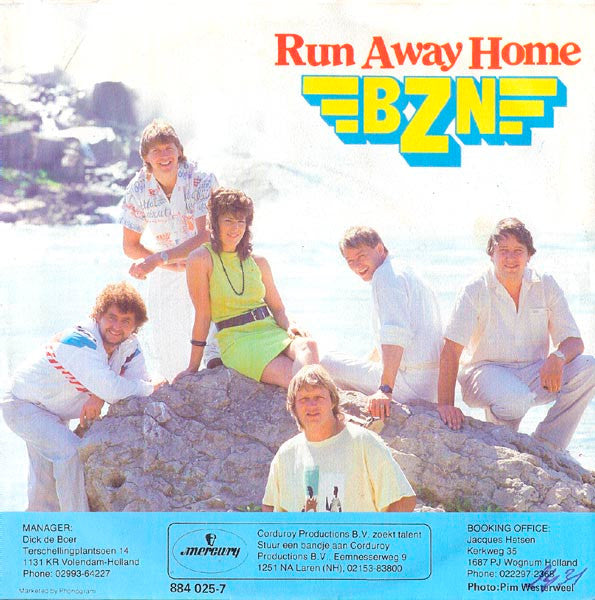 BZN : Run Away Home (7", Single)