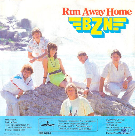 BZN : Run Away Home (7", Single)