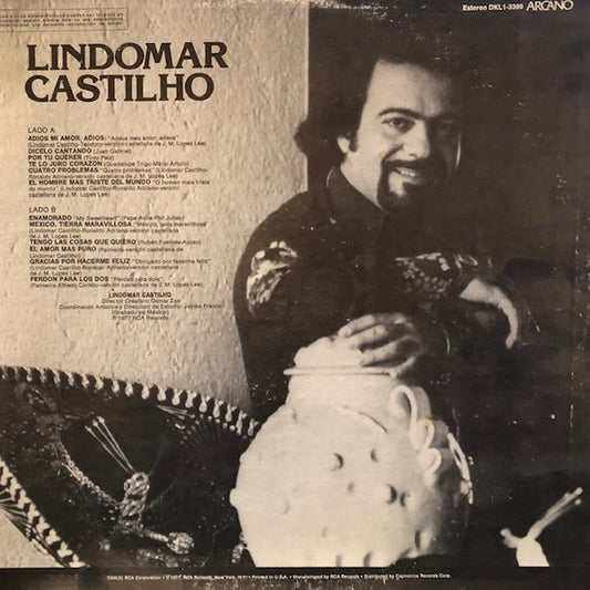 Lindomar Castilho : Adios Mi Amor, Adios / El Hombre Mas Triste Del Mundo (LP, Album)