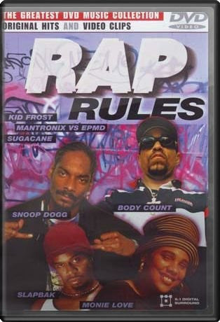 Various : Rap Rules (DVD-V, Comp, PAL)