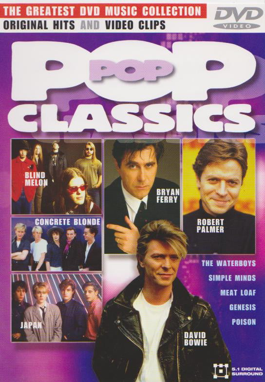 Various : Pop Classics (Original Hits And Video Clips) (DVD-V, Comp, Multichannel, NTSC, Tec)