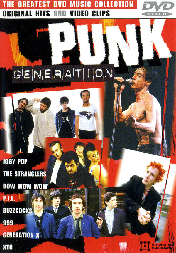Various : Punk Generation (DVD, Comp, 4:3)