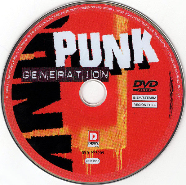 Various : Punk Generation (DVD, Comp, 4:3)